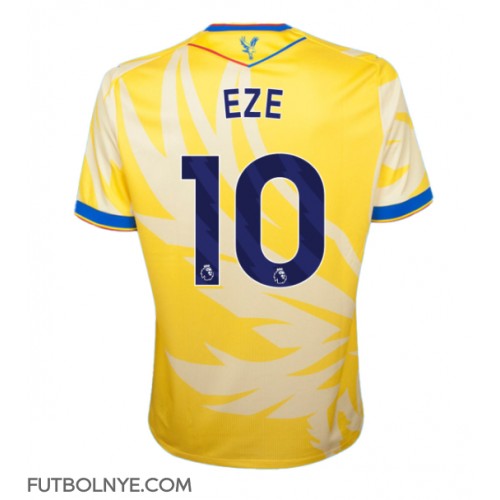 Camiseta Crystal Palace Eberechi Eze #10 Visitante Equipación 2024-25 manga corta